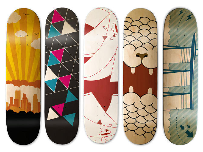 9. Skateboard/Snowboard Design - FCA Graphic Design